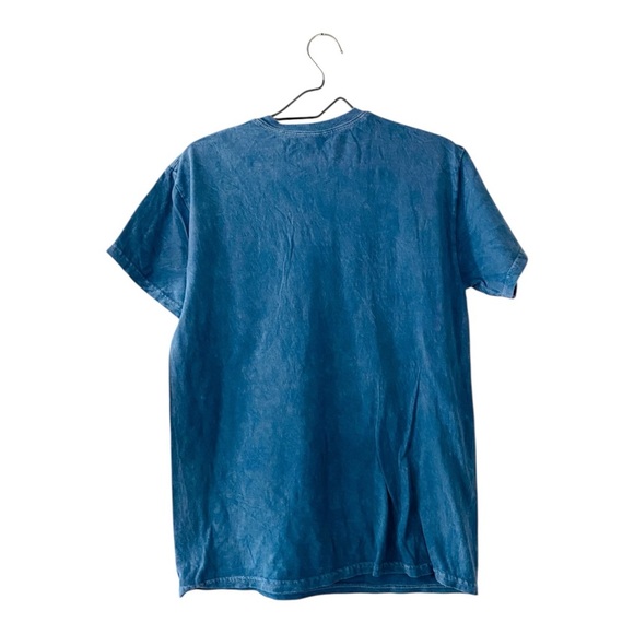 Ice Cube Blue Graphic T Shirt Women’s Size Medium Distressed Cotton Tee NEW - Picture 2 of 8